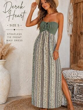 derek heart dress maxi Juniors' Derek Heart Ruched Strap Satin Maxi Slip Dress